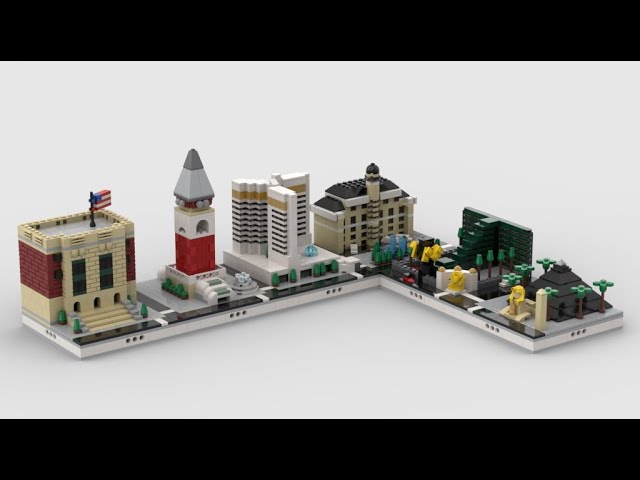 Las Vegas Skyline  Cool lego creations, Vegas skyline, Lego