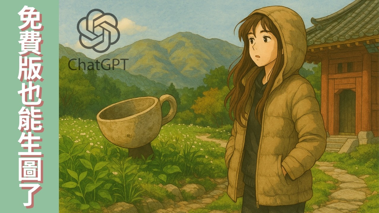 Chat GPT 4o免費版生圖開放啦👏｜被擋不能輸入「吉卜力」？🩷用這招照樣生成神圖！每天只有3 次機會，😘實際示範超實用 咒語 ！  #10種最夯風格全收錄