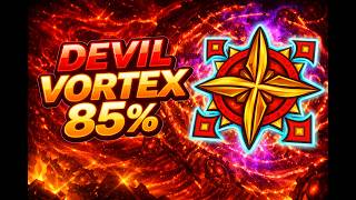 Devil Vortex 85%  21,515 attempts  1.5 months of grinding