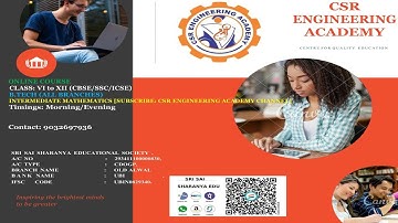 CSR ENGINEERING ACADEMY