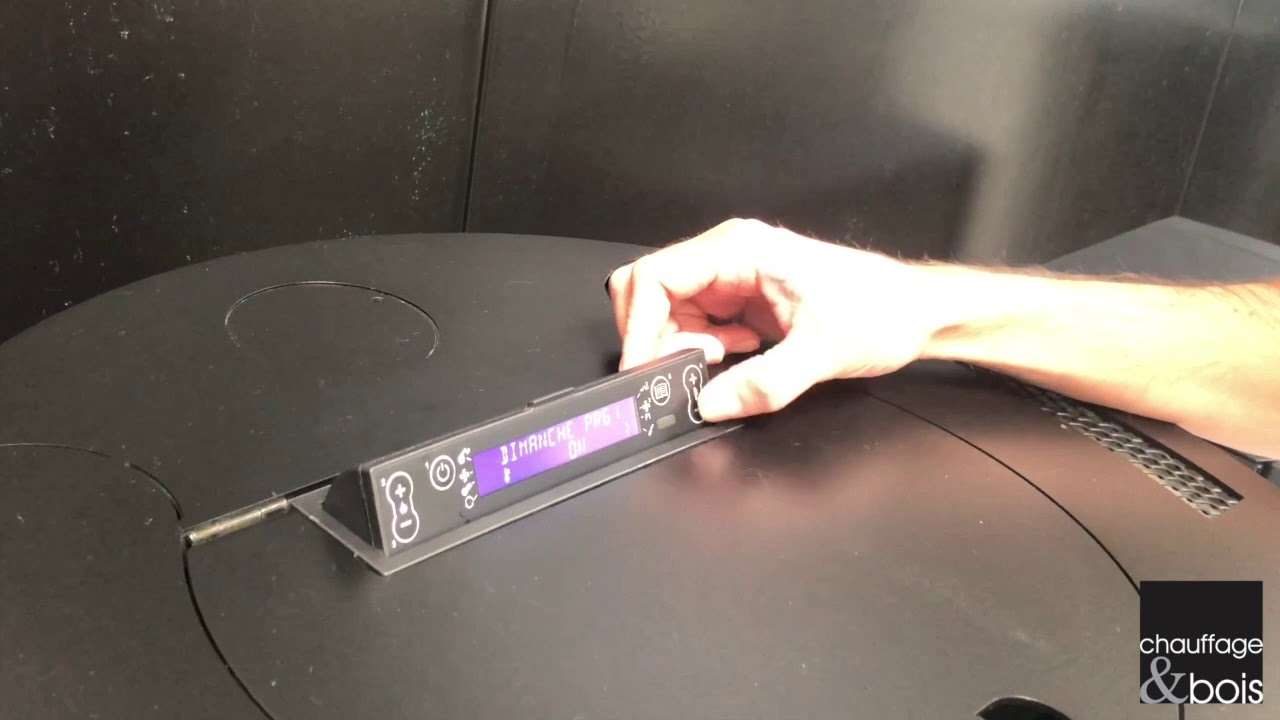 La Nordica Extraflame - Programmation journalière poêle à Granulés