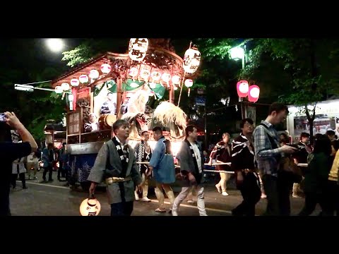 日本東京祭典「くらやみ祭り」1 ❤️ ｜大國魂神社。 東京都府中市｜ねことの暮らし。Life with Cat