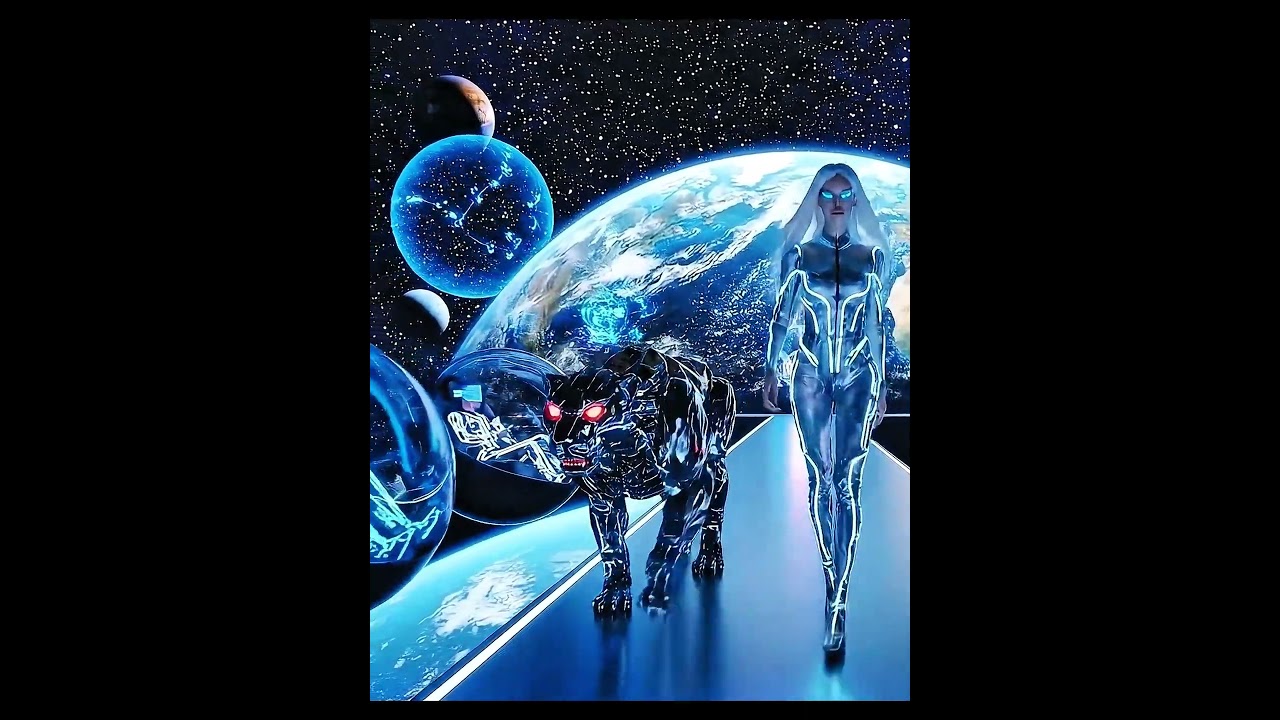 Futuristic Model  on Space Ramp