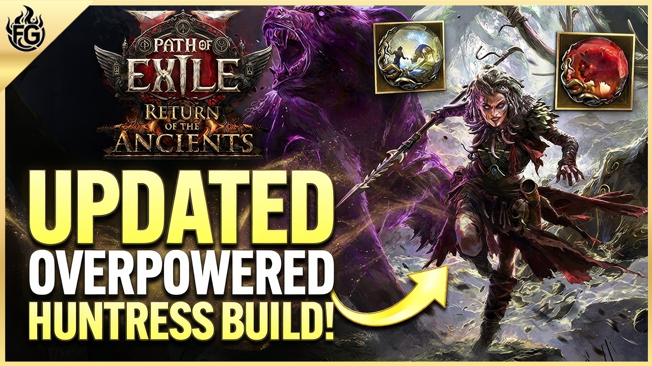 HUNTRESS IS S TIER! Updated Spirit Walker Companion Build | POE 2 0.5.5