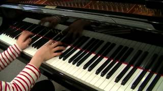 茅原実里「境界の彼方／Kyoukai no kanata」を弾いてみた