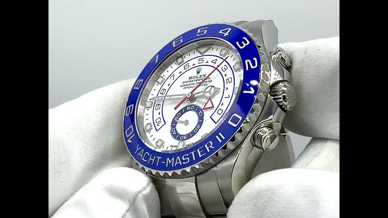 Rolex Yachtmaster 116680 Box Papers 44MM Stainless Steel Mint Oyster Perpetual