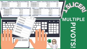 Excel Magic: How to Control Multiple Pivot Tables with One Slicer!