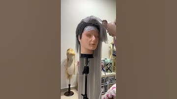 side shaved wigs are challenging! #loona from #helluvaboss  #cosplay #wigs