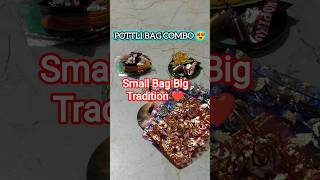 LOOKING CUTE 🥰+PREMIUM RETURN GIFTS 🎉 POTTLI BAG COMBO 😍