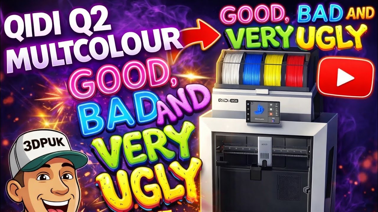 QIDI Q2 - QIDI Box ReviewThe Good, Bad and Very Ugly, my true