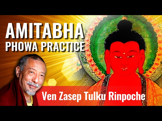 Amitabha Phowa (Powa) Teaching / Guided Meditation from Ven. Zasep Rinpoche Overcome Fear of Death class=