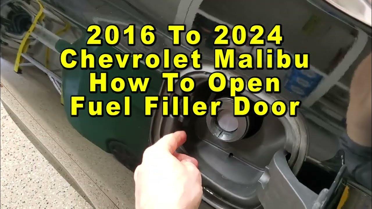 Chevrolet Malibu How To Open Fuel Filler Door 2016 To 2024 9th