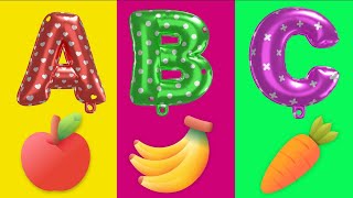 ABC Phonic Song | Alphabet Song | Toddler Learning Baby Songs | A for Apple | #aforapple #abcd #abc