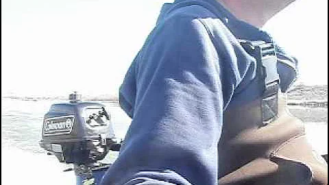 Coleman 2.6 hp motor on a Outcast 10' boat.