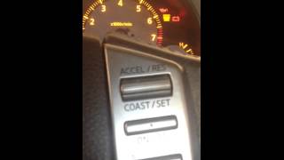 2004 G35 Self Diagnostic Mode