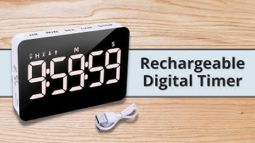 Rechargeable Digital Timer
