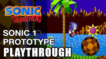Sonic the Hedgehog 1 Prototype Livestream | TOG Playthrough
