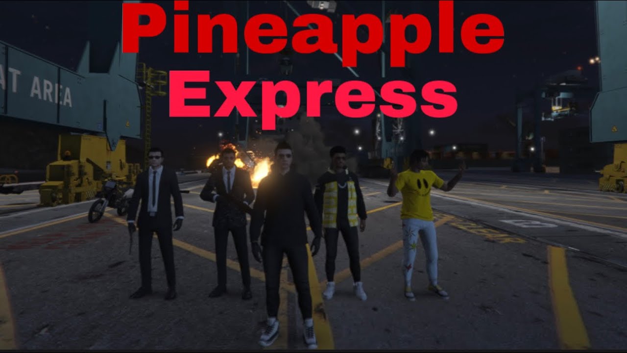 GTA 5 version of Pineapple Express - YouTube