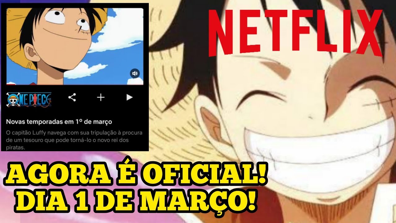 Portal Netflix BR  Fan Account on X: Novos episódios dublados do anime  One Piece chegam ao catálogo da Netflix Brasil no dia 22 de julho  (sexta).  / X