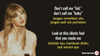 Taylor Swift - ​illicit affairs | Lirik Terjemahan Indonesia