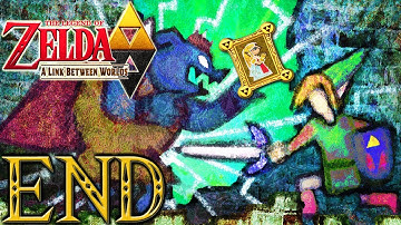 The Legend of Zelda: A Link Between Worlds Ganon Yuga Boss ENDING Gameplay Walkthrough Nintendo 3DS