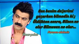 Ferman Akdeniz_Ben ölürsem..💔 Resimi