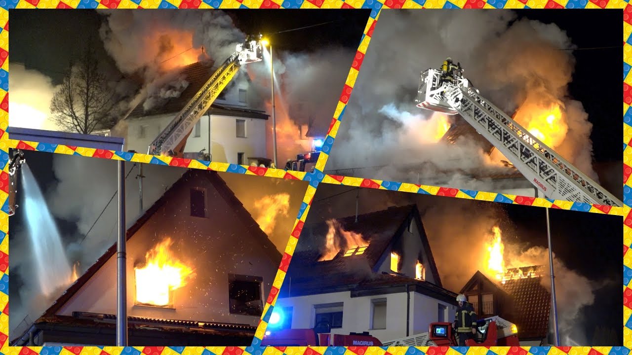 ++ MEHRERE DURCHZÜNDUNGEN ++ [2 Häuser brennen lichterloh] - GROSSBRAND - FLAMMEN - (ausf. DOKU) [E]