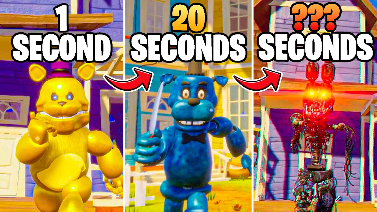 Hello Neighbor BUT NEW ANIMATRONICS Every 20 SECONDS!