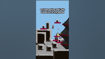 An interesting wall clip situation - Halved