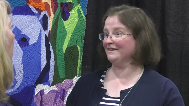 Cassandra Ireland Beaver's quilt, Zoo Family Portrait