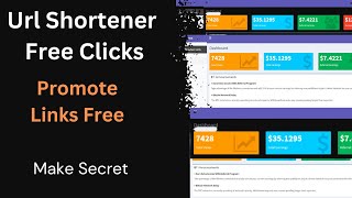Url Shortener free Clicks In 2023 | Url Shortener Unlimited Clicks 2023 | $35 Per Day