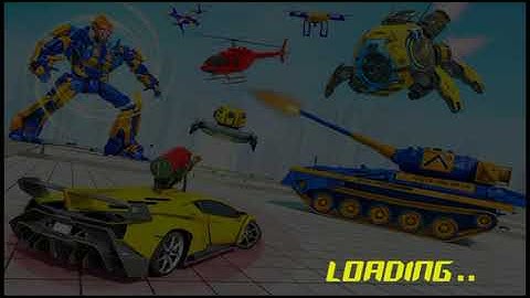 Army Tank Robot Car Game - Android Gameplay