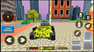 Army Tank Robot Car Game - Android Gameplay