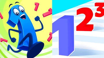 Number Run vs Number Master - Level Up Number (Freeplay, Max Level) New Update