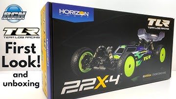 TLR 22x-4 - First Look and Unboxing - 4wd 1/10th Buggy!