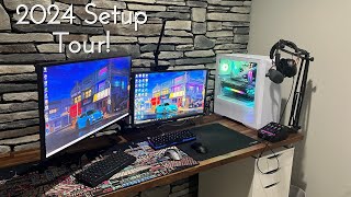 2024 GAMING/STREAMING SETUP AND ROOM TOUR ($15000)