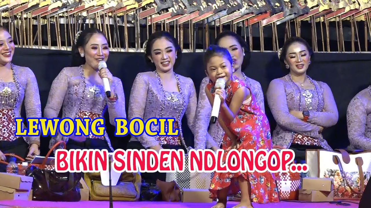TIDAK DISANGKA SUARA DAN GOYANGAN ANAK INI BIKIN SINDEN IRI.....