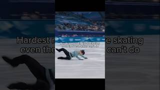 Hardest move in figure skating #figureskating #iceskating #olympics