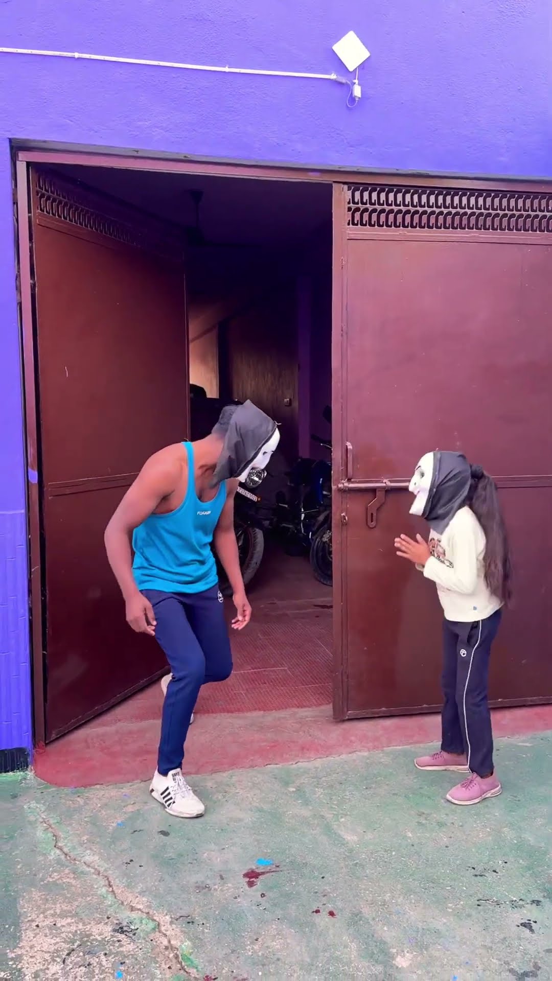 bhoot aur bhootanee saath mein. ??? #shortvideo #funnyvideo #funny