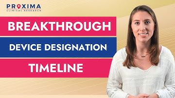 Breakthrough Device Designation Timeline