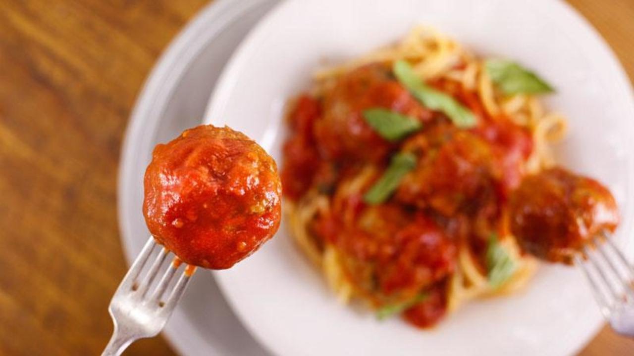 Spicy Meatballs and Spaghetti | Rachael Ray Show