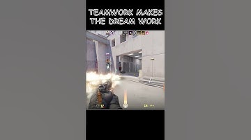 Teamwork Makes The Dream Work In Counter Strike 2 #cs2 #cs2clips