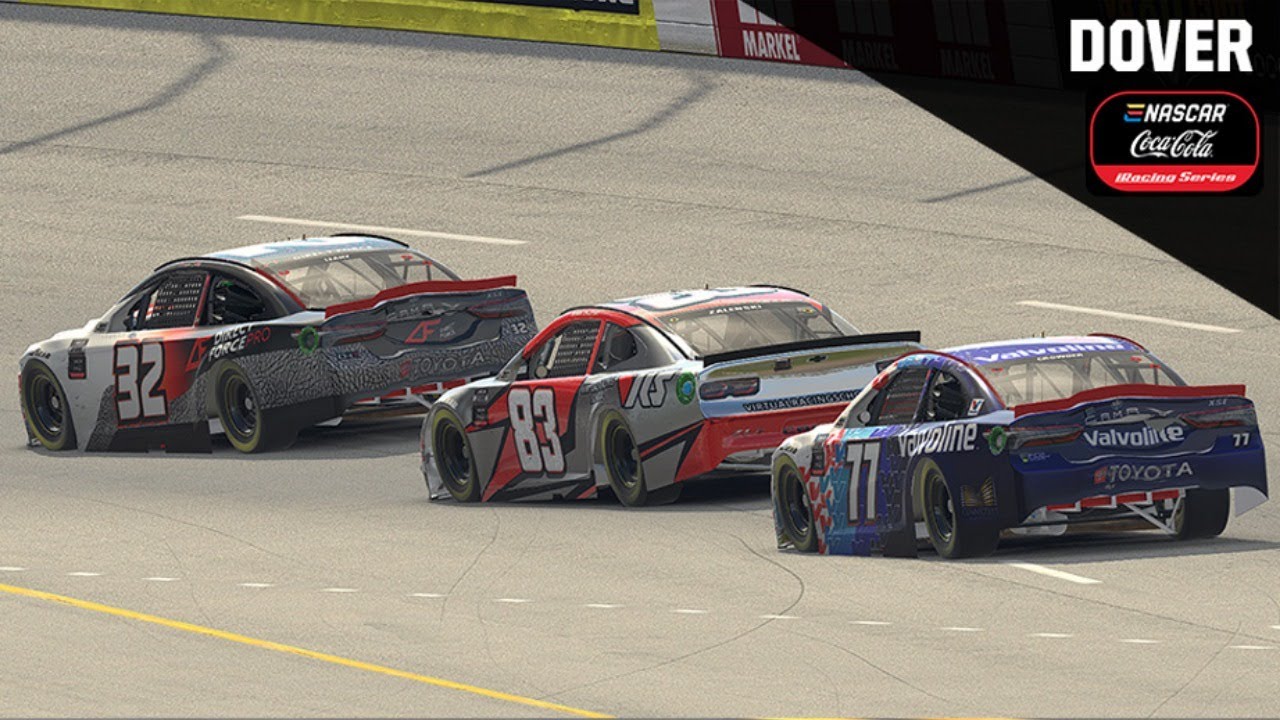 LIVE Racing eNASCAR Coca-Cola iRacing Series from Dover International Speedway