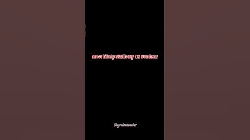 Top 5 Skills Every CS Student Has 💻🔥.#CSStudents #CodingLife #TechVibes