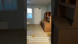 368 Forest Hill Rd,1bedroom&1bathroom, near UNB, STU, NBCC; fully furnished, all utilities included.