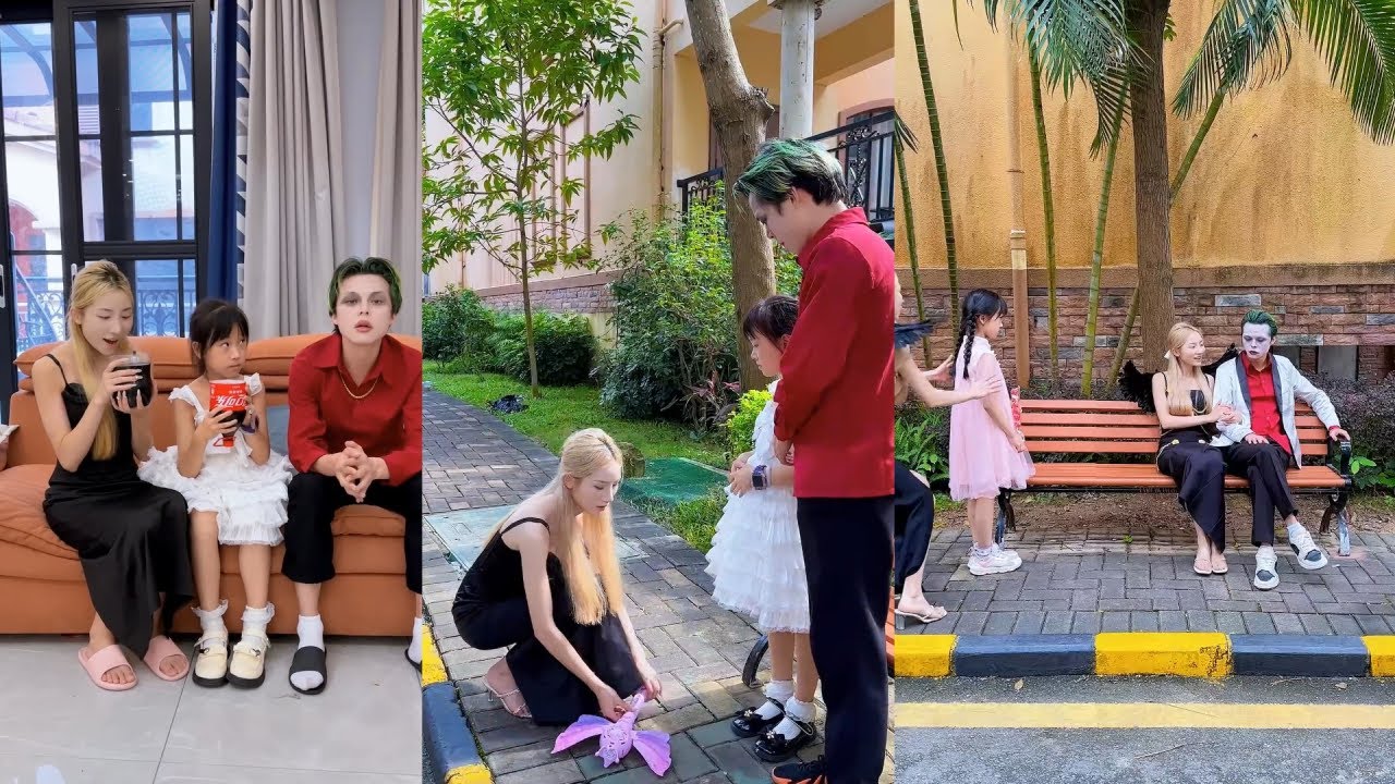 黑天使和月月对小丑的崇拜#黑天使#小丑