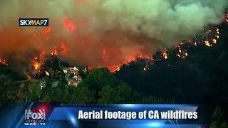 Live a new wildfire burning near ...