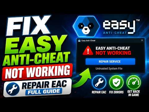 How to Fix Easy Anti-Cheat Not Working – Repair EAC (Full Guide)