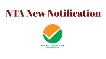 NTA New Notification / New Notice by NTA / UGC NET 2021 / NTA NET 2021