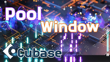Cubase - Pool Window #cubase #media #pool #window #audiofiles #cubasetutorial #cubasepro